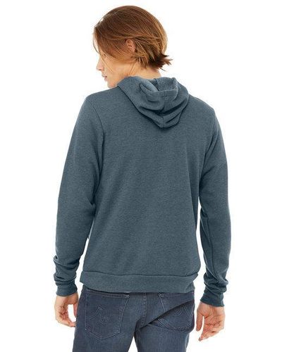 Bella + Canvas Unisex Poly Cotton Fleece Pullover Hoodie image thumbnail