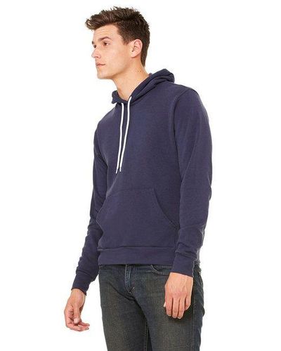 Bella + Canvas Unisex Poly Cotton Fleece Pullover Hoodie image thumbnail