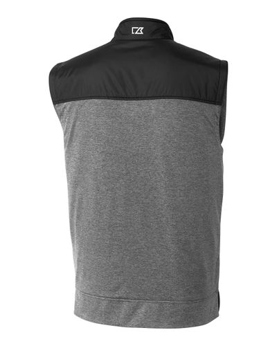 Cutter & Buck Stealth Hybrid Quilted Mens Big and Tall Windbreaker Vest Big & Tall image thumbnail
