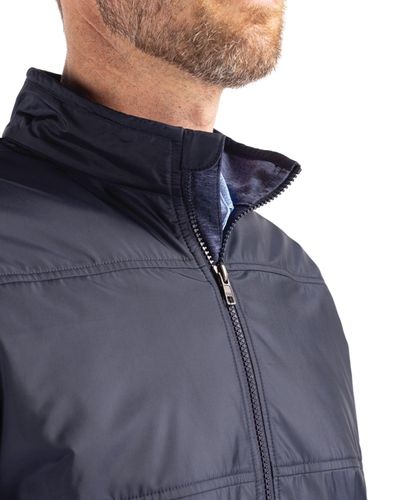 Cutter & Buck Stealth Hybrid Quilted Mens Big and Tall Windbreaker Vest Big & Tall image thumbnail