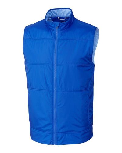 Cutter & Buck Stealth Hybrid Quilted Mens Windbreaker Vest image thumbnail