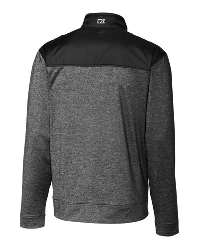 Cutter & Buck Stealth Hybrid Quilted Mens Big and Tall Full Zip Windbreaker Jacket Big & Tall image thumbnail