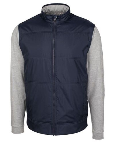Cutter & Buck Stealth Hybrid Quilted Mens Full Zip Windbreaker Jacket image thumbnail
