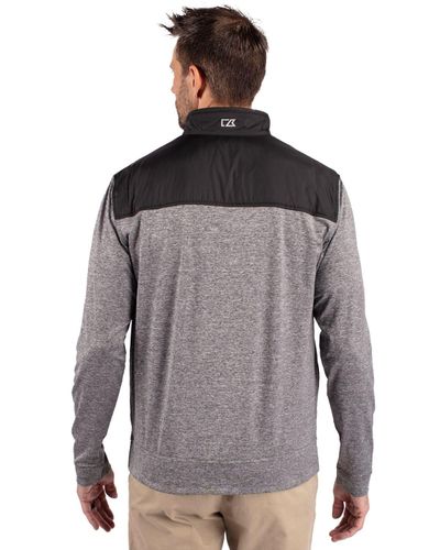Cutter & Buck Stealth Hybrid Quilted Mens Big and Tall Full Zip Windbreaker Jacket Big & Tall image thumbnail