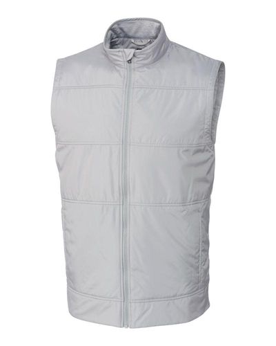Cutter & Buck Stealth Hybrid Quilted Mens Big and Tall Windbreaker Vest Big & Tall image thumbnail