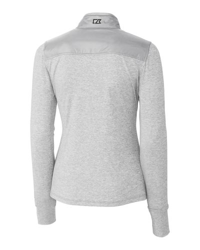 Cutter & Buck Stealth Hybrid Quilted Womens Full Zip Windbreaker Jacket image thumbnail
