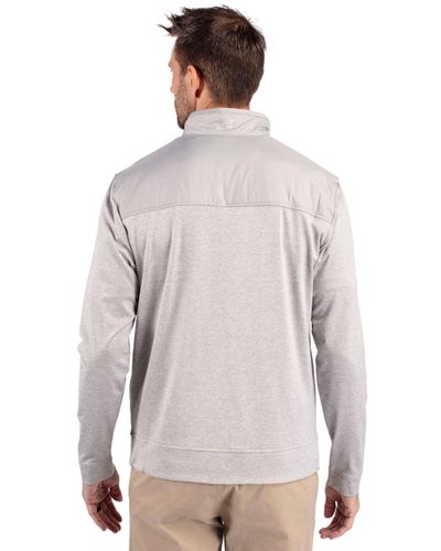 Cutter & Buck Stealth Hybrid Quilted Mens Big and Tall Full Zip Windbreaker Jacket Big & Tall image thumbnail