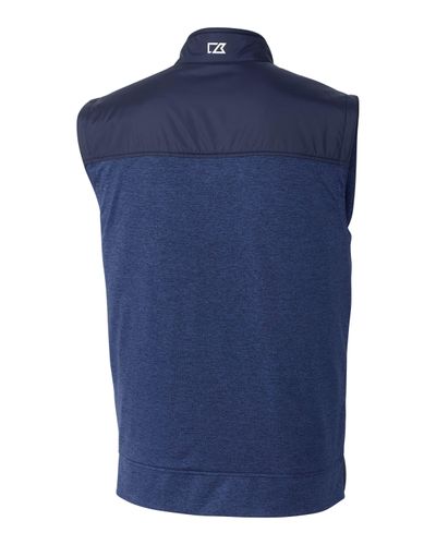 Cutter & Buck Stealth Hybrid Quilted Mens Big and Tall Windbreaker Vest Big & Tall image thumbnail