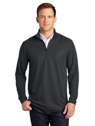 Image of Port Authority Polos/Knits - Men's Pinpoint Mesh Half-Zip Pullover